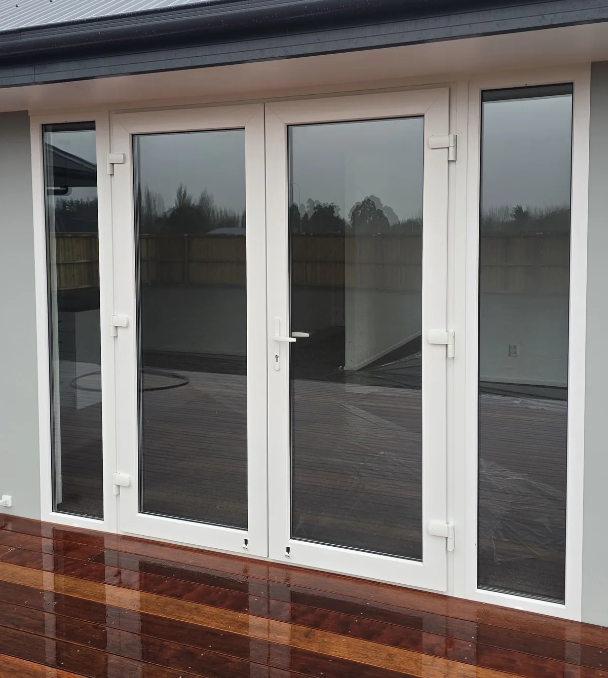 French doors installed